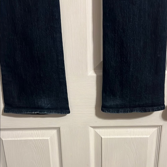 7 For All Mankind Dark Wash Bootcut Jeans - Picture 3 of 7